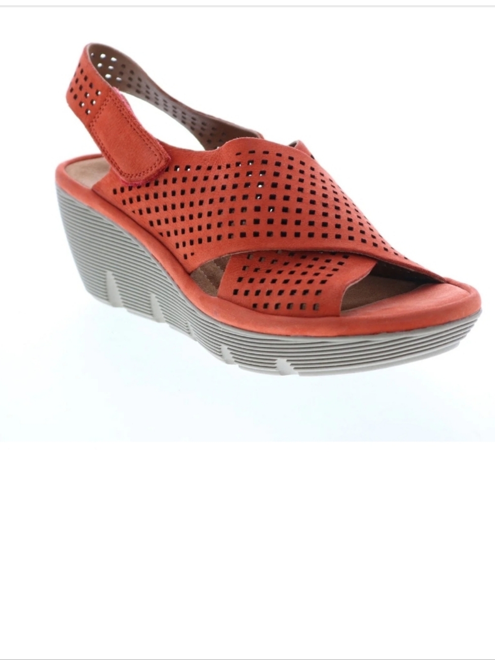 Comfort Slingback Sandals in Orange